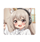 ヘッドホンみなみちゃんスタンプ（個別スタンプ：29）