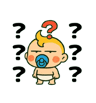 ふてぶてしい赤ちゃん,,,（個別スタンプ：26）