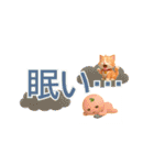 文字ドン！ときどき3D とむむ③（個別スタンプ：32）