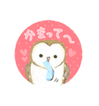 かわいい鳥♡メンフクロウ（個別スタンプ：16）
