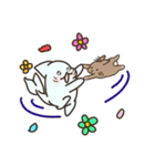 おちゃめサメでしゃめ＋けだま2（個別スタンプ：3）