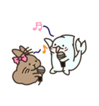 おちゃめサメでしゃめ＋けだま2（個別スタンプ：5）