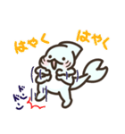 おちゃめサメでしゃめ＋けだま2（個別スタンプ：22）