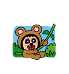 ポポベアのジャングル探検！（個別スタンプ：24）
