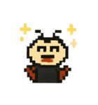 ドット絵☆むしむし団☆（個別スタンプ：1）