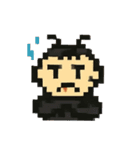 ドット絵☆むしむし団☆（個別スタンプ：8）