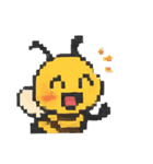 ドット絵☆むしむし団☆（個別スタンプ：18）