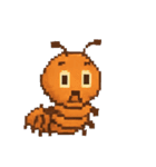 ドット絵☆むしむし団☆（個別スタンプ：28）