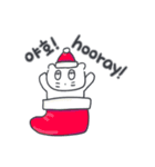 クリスマス、そしてベベニャン(KOR-IDN)（個別スタンプ：16）