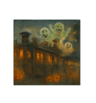 ハロウィン列車とゾンビの整備士など（個別スタンプ：5）
