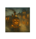 ハロウィン列車とゾンビの整備士など（個別スタンプ：6）