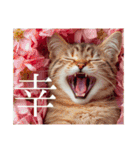 猫好きに送る おしゃれなスタンプ（個別スタンプ：21）