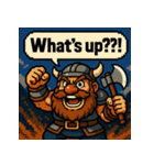 【レトロゲーム風】ドワーフくん（個別スタンプ：11）