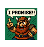 【レトロゲーム風】ドワーフくん（個別スタンプ：13）