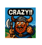 【レトロゲーム風】ドワーフくん（個別スタンプ：20）