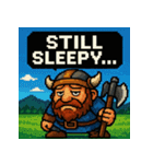 【レトロゲーム風】ドワーフくん（個別スタンプ：28）