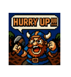 【レトロゲーム風】ドワーフくん（個別スタンプ：32）