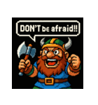 【レトロゲーム風】ドワーフくん（個別スタンプ：39）