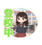 軽音部の女の子♡ステッカー風（個別スタンプ：6）