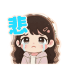 軽音部の女の子♡ステッカー風（個別スタンプ：26）