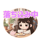 軽音部の女の子♡ステッカー風（個別スタンプ：27）