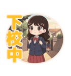 軽音部の女の子♡ステッカー風（個別スタンプ：30）