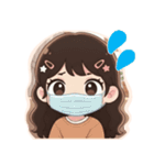 軽音部の女の子♡ステッカー風（個別スタンプ：31）