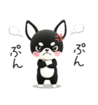 3D・ブラックタン・チワワ〜可愛い〜（個別スタンプ：30）