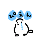 しろいとりみたいなヤツ〜可愛い楽しい鳥〜（個別スタンプ：33）