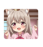 ピンクシャツみなみちゃんスタンプ（個別スタンプ：31）