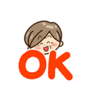 おばあちゃんスタンプ☆英語付（個別スタンプ：9）