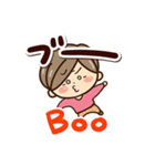 おばあちゃんスタンプ☆英語付（個別スタンプ：22）