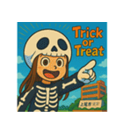 上尾の金沢さんのハロウィン（個別スタンプ：5）