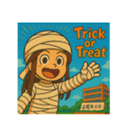 上尾の金沢さんのハロウィン（個別スタンプ：6）