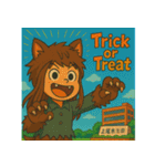 上尾の金沢さんのハロウィン（個別スタンプ：7）