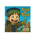 上尾の金沢さんのハロウィン（個別スタンプ：8）