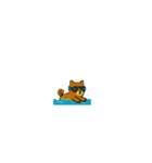 ちび柴犬のスポーツ部【ドット絵】（個別スタンプ：13）