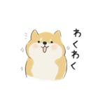 ゆるかわ柴犬の日常で使えるスタンプ（個別スタンプ：2）