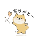 ゆるかわ柴犬の日常で使えるスタンプ（個別スタンプ：6）
