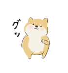 ゆるかわ柴犬の日常で使えるスタンプ（個別スタンプ：23）