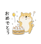 ゆるかわ柴犬の日常で使えるスタンプ（個別スタンプ：27）