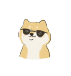 ゆるかわ柴犬の日常で使えるスタンプ（個別スタンプ：38）