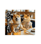 【▶︎動く】柴犬ママ（個別スタンプ：22）