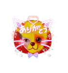 cocoart「ハンブンウソ」cozo cobun（個別スタンプ：22）