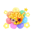 cocoart「ハンブンウソ」cozo cobun（個別スタンプ：23）