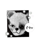cocoart「ハンブンウソ」cozo cobun（個別スタンプ：27）