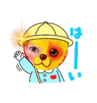 cocoart「ハンブンウソ」cozo cobun（個別スタンプ：33）