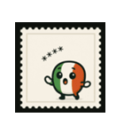 イタリア国旗のカスタムスタンプ（個別スタンプ：1）