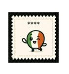 イタリア国旗のカスタムスタンプ（個別スタンプ：4）