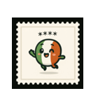 イタリア国旗のカスタムスタンプ（個別スタンプ：6）